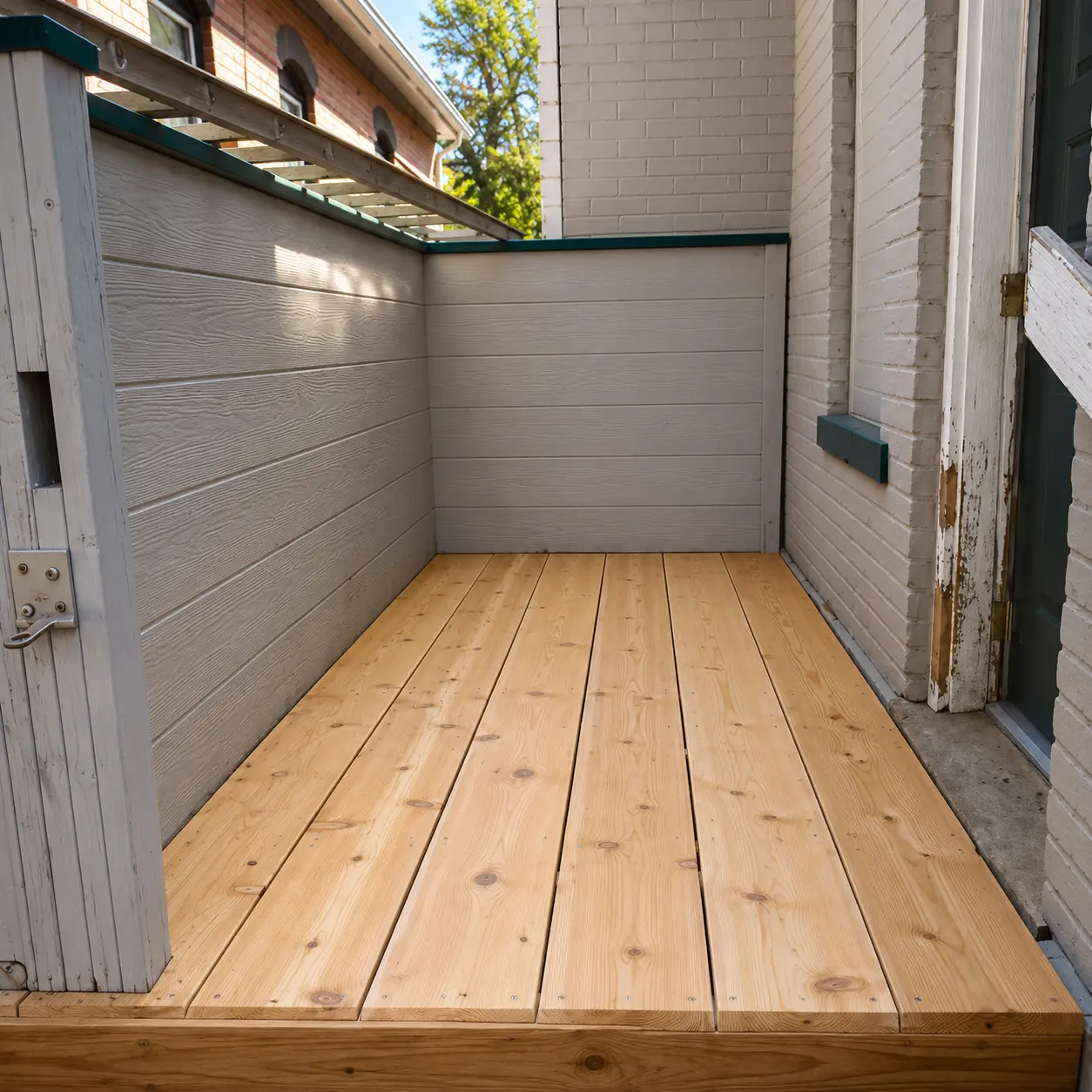 Framing and carpentry work completed by L&J Roofing and Contracting